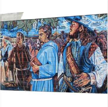 Best Italian Product Mosaic Saint Antonio 1 for decoration