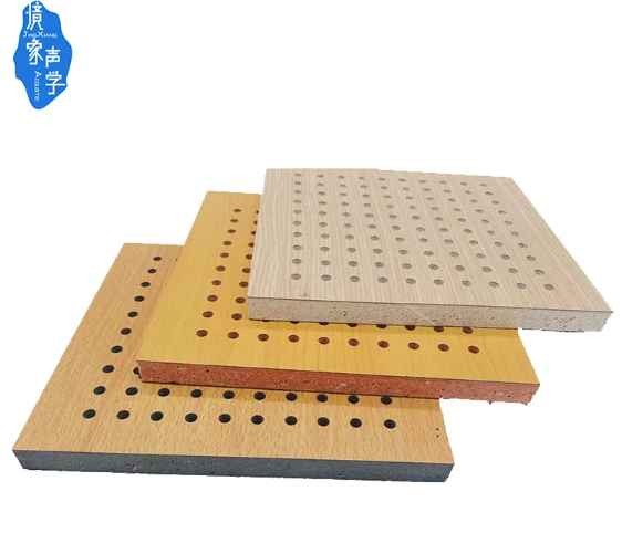 Jingxiang Most Popular Perforated wood groove insulating sound proof office acoustic panel