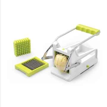 Manual Potato Chips Cutter Blade Stainless Steel French Fry Cutter spiral potato cutter
