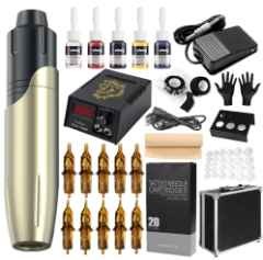 Solong rotary tattoo machine set with power supply factory price professional production