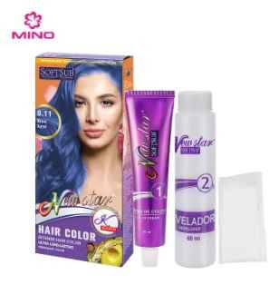 Hot Sale Coloring Products Hair Dye OEM Hair Color Cream Black For Africans Hair Dyeing Cream