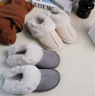 2024 new arrival luxury faux fur pink slippers women home fashion fur slides