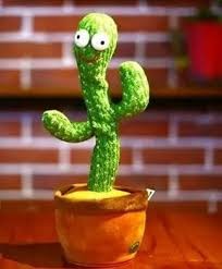 dancing cactus doll toy soft stuffed plants custom plush toys