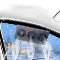 2024 New Usb Car Cooling System Solar Panel Car Window Cooler Fan Auto Air Vent Ventilation Fan Solar Radiator 3 Fans For Camper