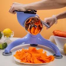 Multifunctional Kitchen tools Handmade fruit cutter vegetable cutter 5 in 1 salad maker set