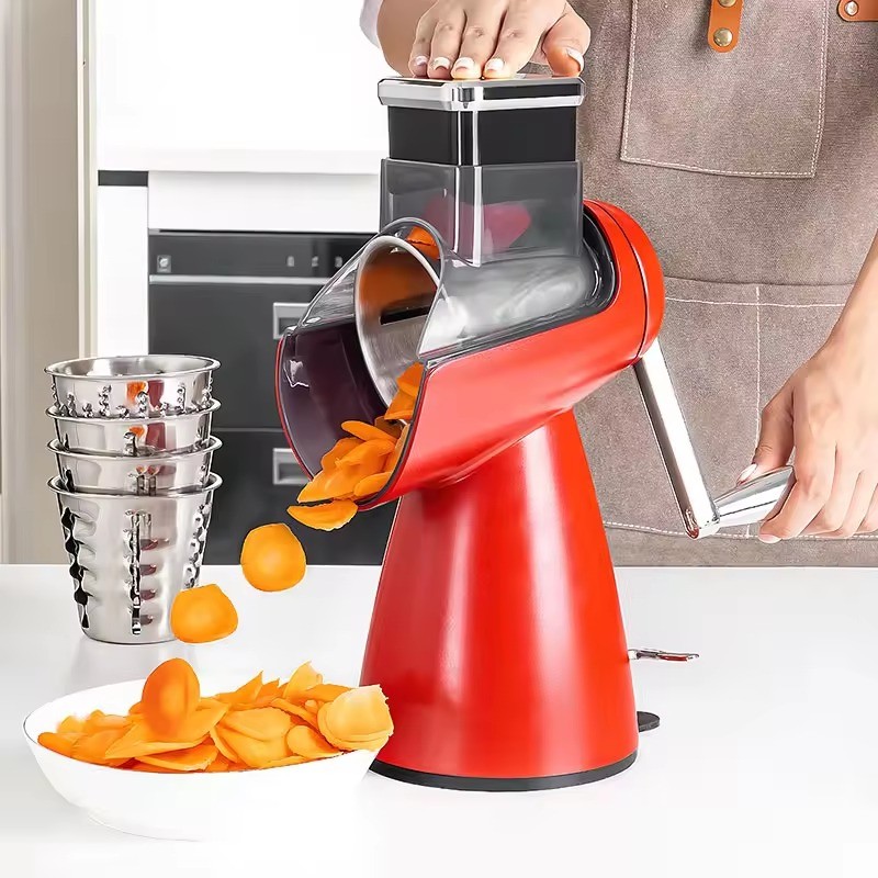 kitchen gadgets wholesaler Fruit and Vegetable 5 in 1 Multifunctional fruit vegetable cutters
