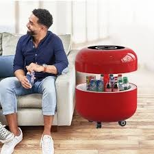 China Smart Furniture Online Buy Touch Screen Refrigerator Coffee Table Blue-tooth Speaker Coffee Table with Fridge