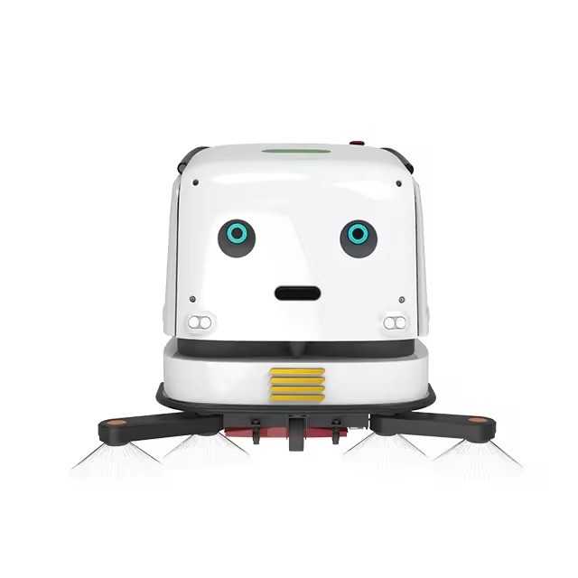 2024 New Arrival iTR Commercial Cleaning Robot Auto Sweeping for Indoor Outdoor Airport Commercial Cleaning Robots