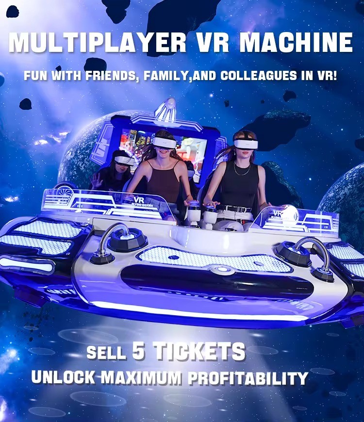 VART Magic Ufo Virtual Reality Chair Virtual Reality Machine 360 Degree 9D Vr Theme Park Car Simulator Vr Gaming Machines
