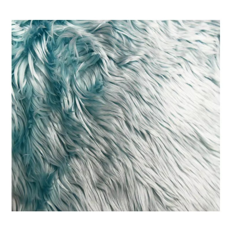 High Quality Knitted Long Pile Polyester Faux Fur Fabric Home Textile For Carpet Toy Garment Thailand Textile
