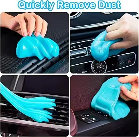 Cleaning Gel Car Kit Universal Detail Automotive Dust Car Crevice Cleaner Auto Air Vent Interior Detail Removal Putty Cleaning