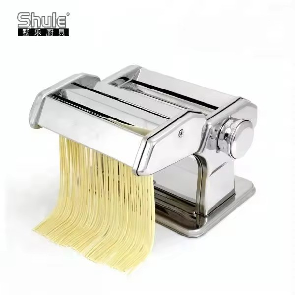 Shule Stainless Steel Hand Operated Manual Detachable Noodle Pasta Making Machine