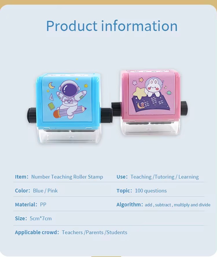 2024 Math Rolling Stamp Addition And Subtraction Question Stamp Within 100 Pupils Math Practice Questions Digital Roller Stamp