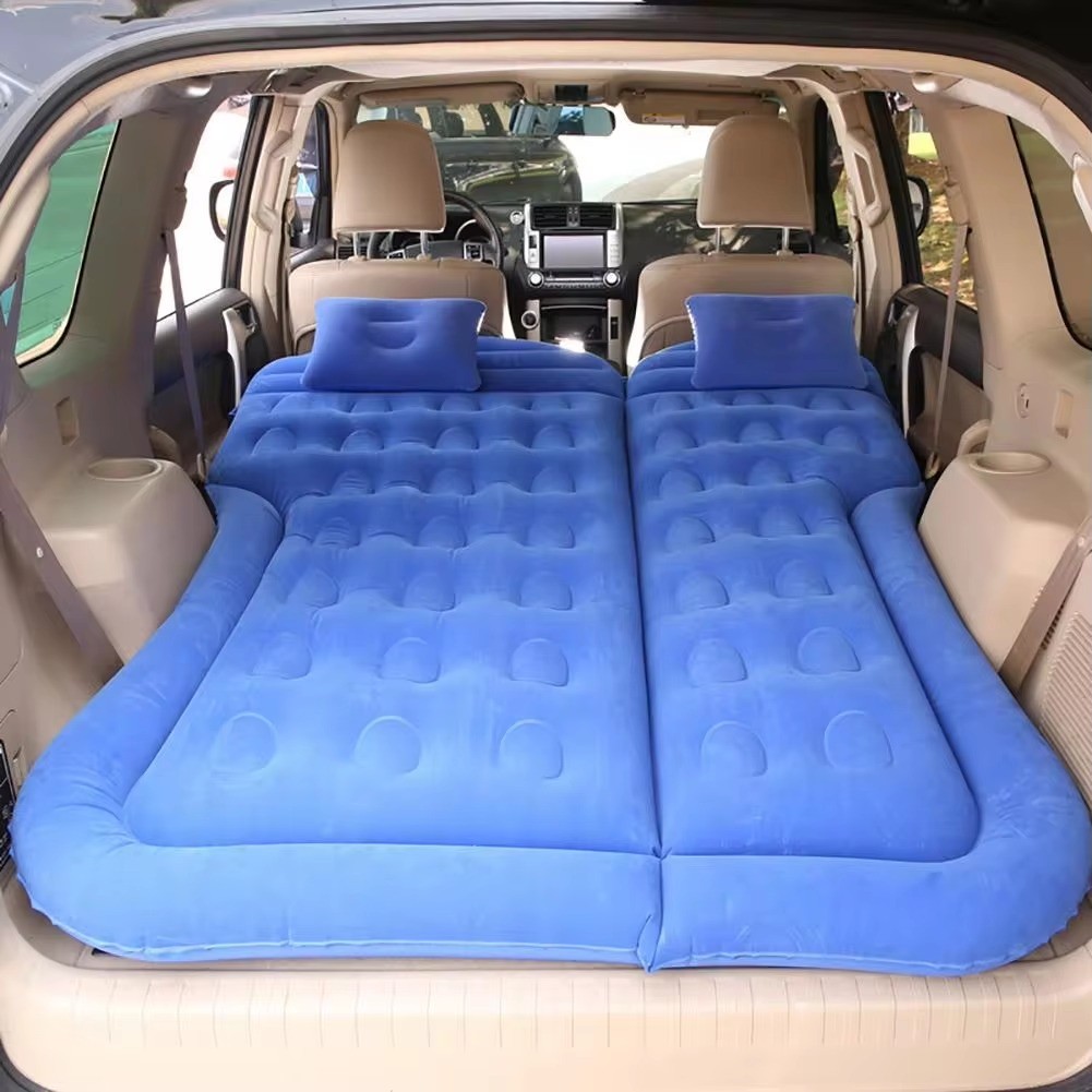 Fast Production CE EN71 Standard Popular Design SUV Car Inflatable Travel Sleeping Bed Mattress