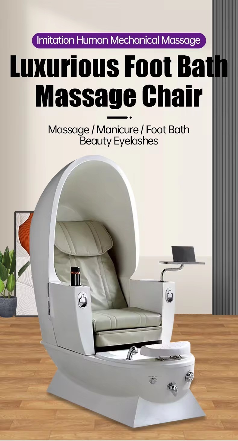 Space capsule Manicure sofa Pedicure Foot Bath spa Pedicure Chair High-end electric foot soak Foot wash massage chair single