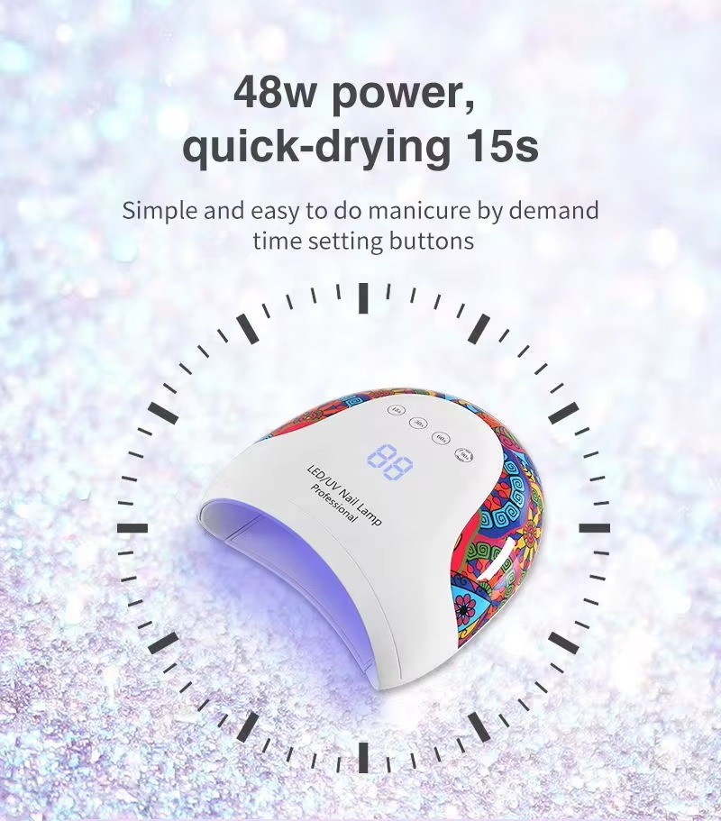 DONGRI nail equipments DR 1051 48W nail dryer professional manicure curing LED sun uv nail lamp
