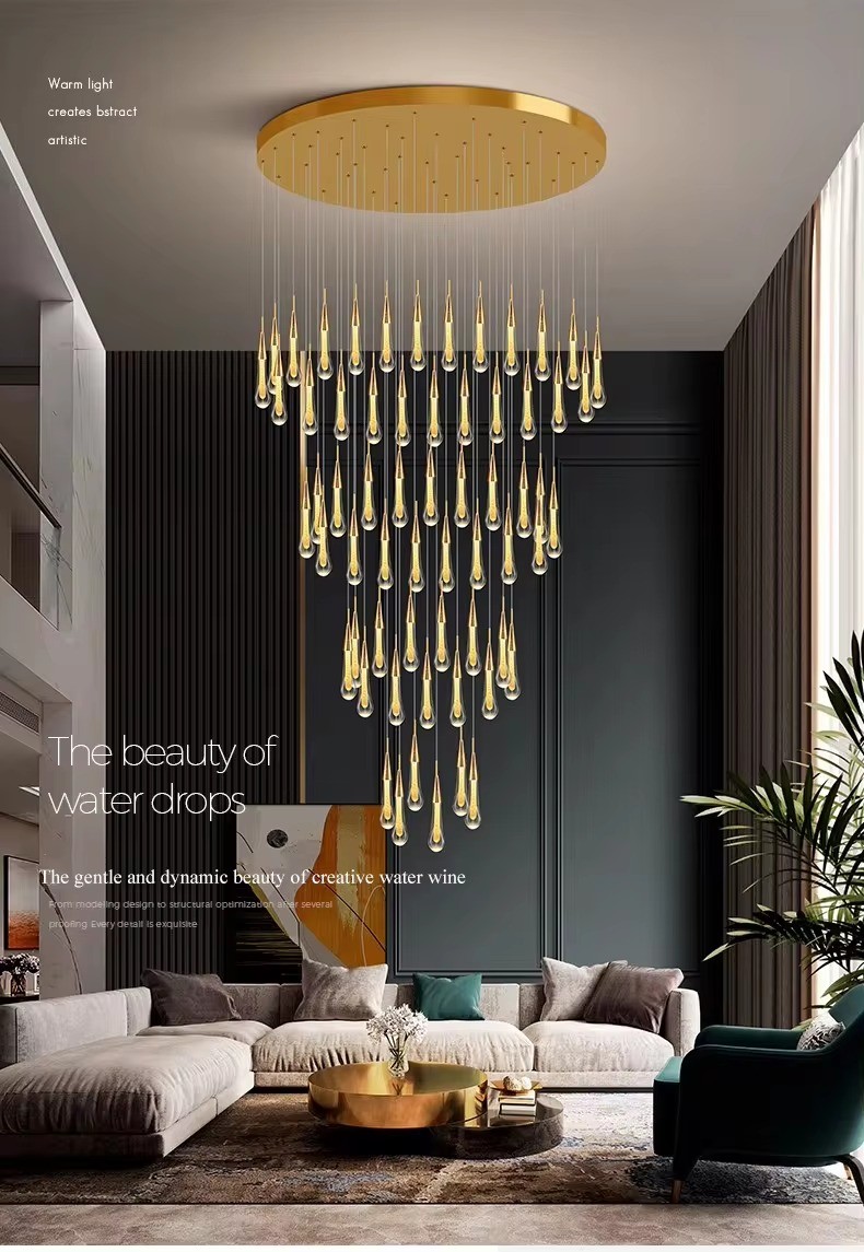 Lights Chandelier Led Ceiling Pendant Home Luxury Glass Chandeliers Crystal Lamp Chandeliers+ Vanity For Modern Lighting Light