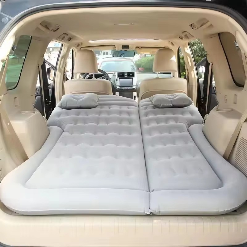 Hot Sell Travel Camping Air Mattress Filled SUV Seat Sleep Inflatable Car Air Bed