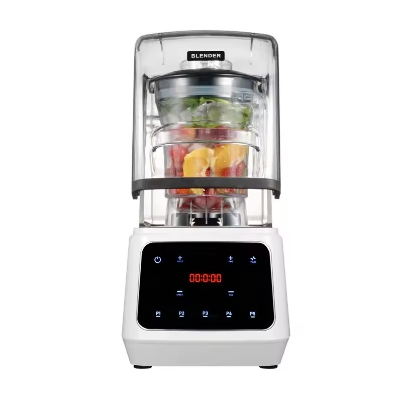Sound proof cover blender ice crushers commercial blender