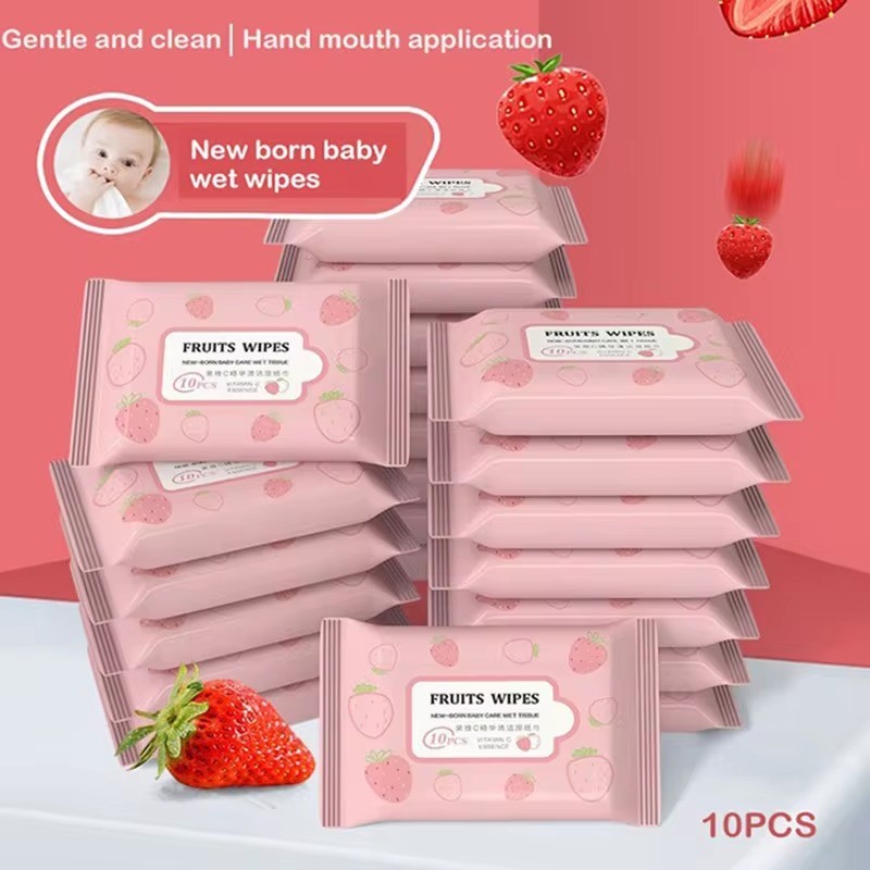 Modern Good Quality Small Package Baby Cleaning Wipes With Vitamin C