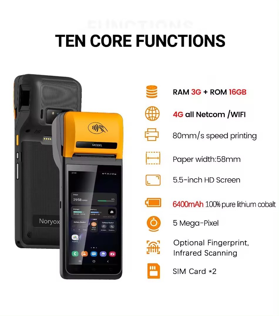 Mobile Payment Machine Portable Android Pos System 4g Nfc Handheld Pos Cheap Offline Verifone Mini Pos Terminal Mobile Payment