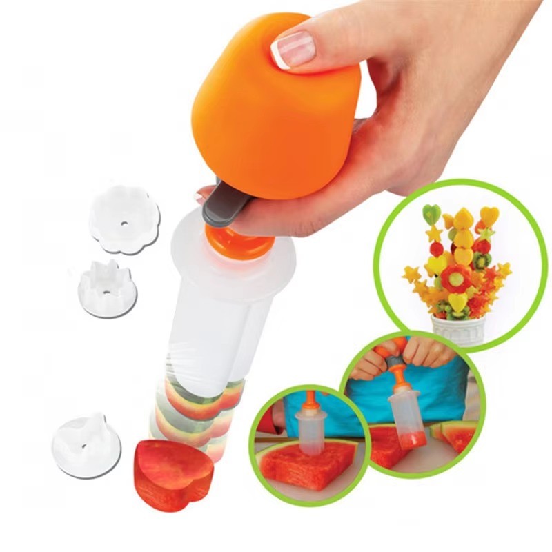 TV product creative DIY fruit and vegetable carved device suit kitchen gadget