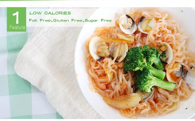 Ketoslim Mo Free Sample Halal Daibetic Keto Instant Foods Miracle Noodles Konjac Ramen Shirataki Pasta Spaghetti