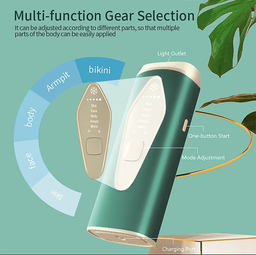 ice cooling Mini Beauty Armpit Hair Removal Body Handheld Women Home Permanent Painless Portable Ipl Machine Laser Epilator