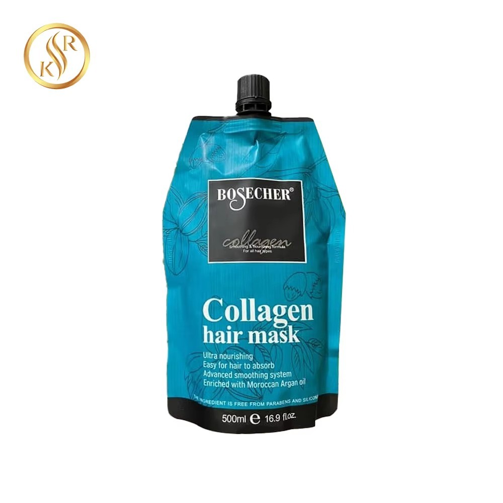 Anti-Breakage / Split Ends Deep Hair Care Daily Usage Wholesale Available Bosecher Collagen Hair Masque 500ml