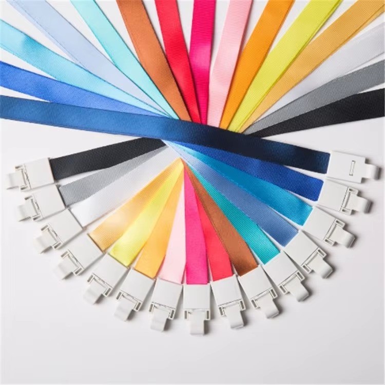 Lanyards With Logo Custom Satin Nylon Polyester Lanyard