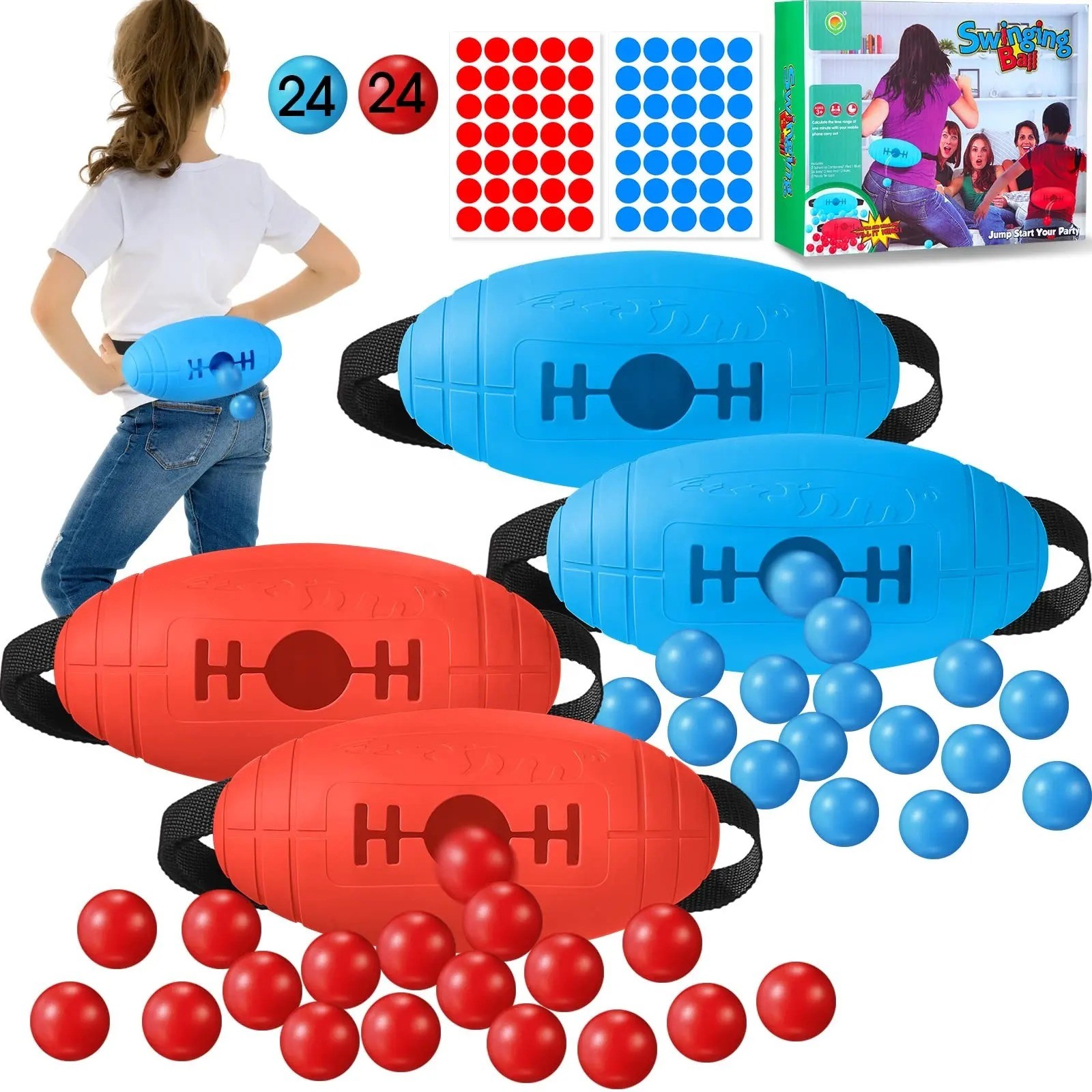 Most Trending Items Backyard Shaking Swing Balls Party Games Camping Yard Indoor Garden Outdoor Summer Sport Toys Set For Family