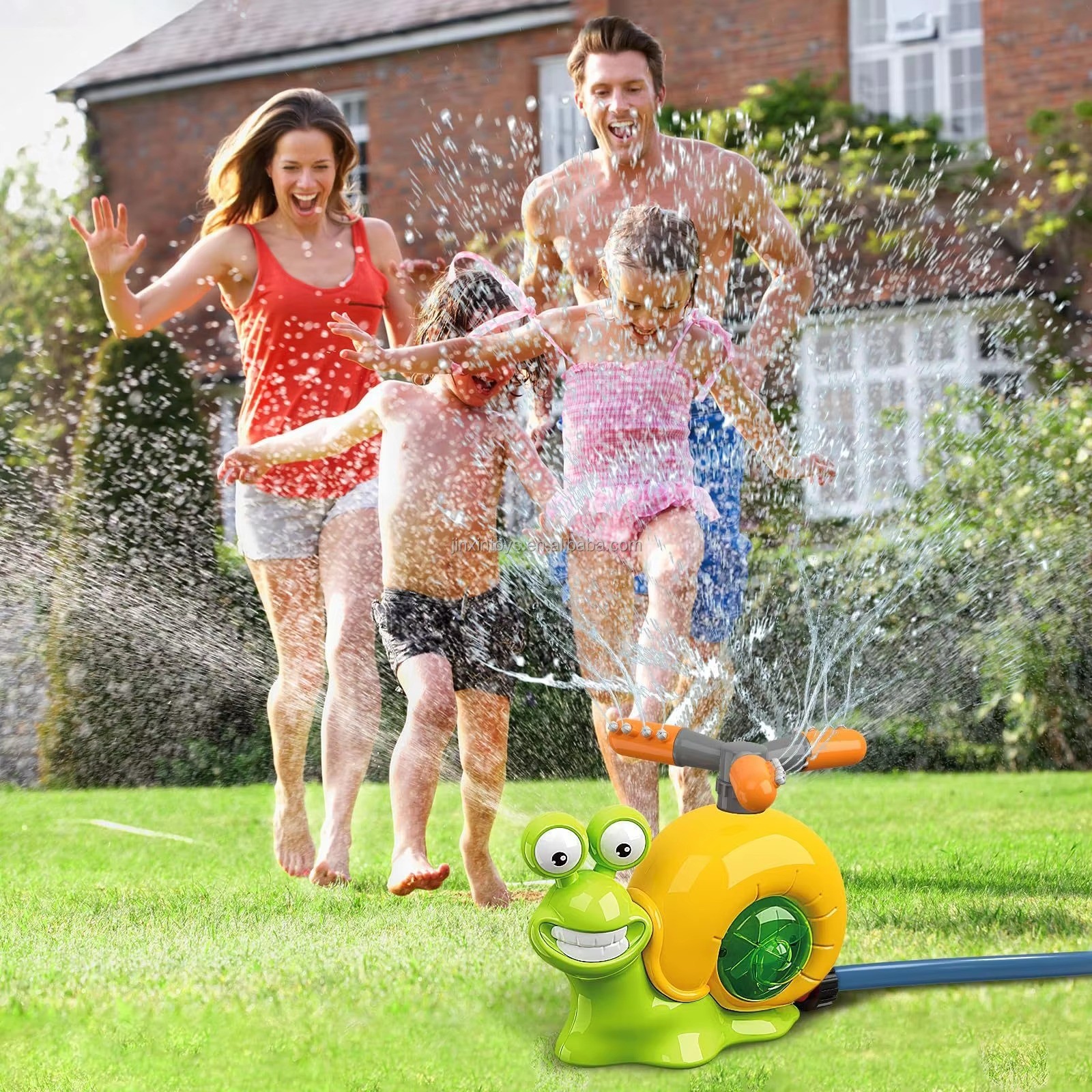 Summer Products Trending 2024 Kids Summer Sports Toy Garden Children Outdoor Play Fun Snail Water Spray Toy For 5 Year Olds