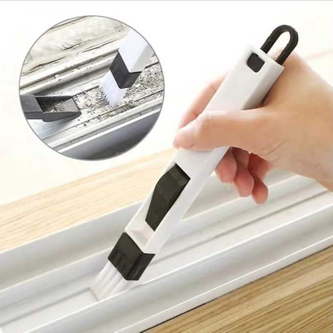 Eco-Friendly Window Cleaning Brush Keyboard Crevice Cleaner Hand Design PP Plastic Brush