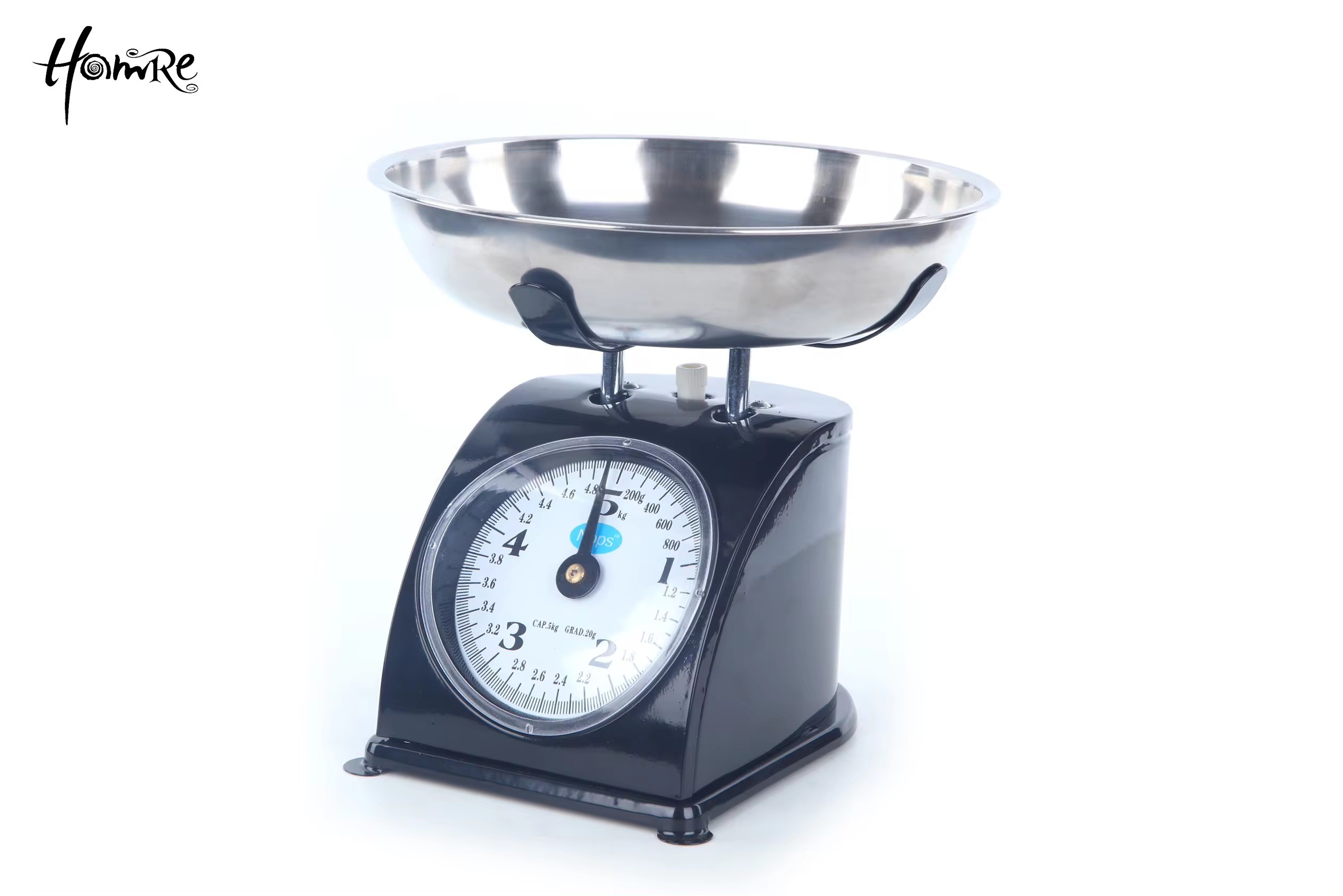 5kg Multipurpose without Batteries Metallic Mechanical Kitchen Scale