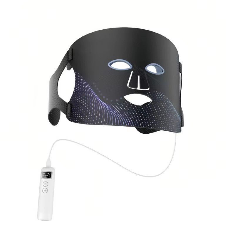 2023 4 Colors Silicone at-home Photon LED Light Therapy Face Mask for Face Lifting Skin Care SPA Treatment Face Mask Device