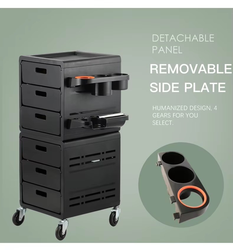 High quality hair dresser trolley cheap price custom salon furniture trolley cart curl perm use