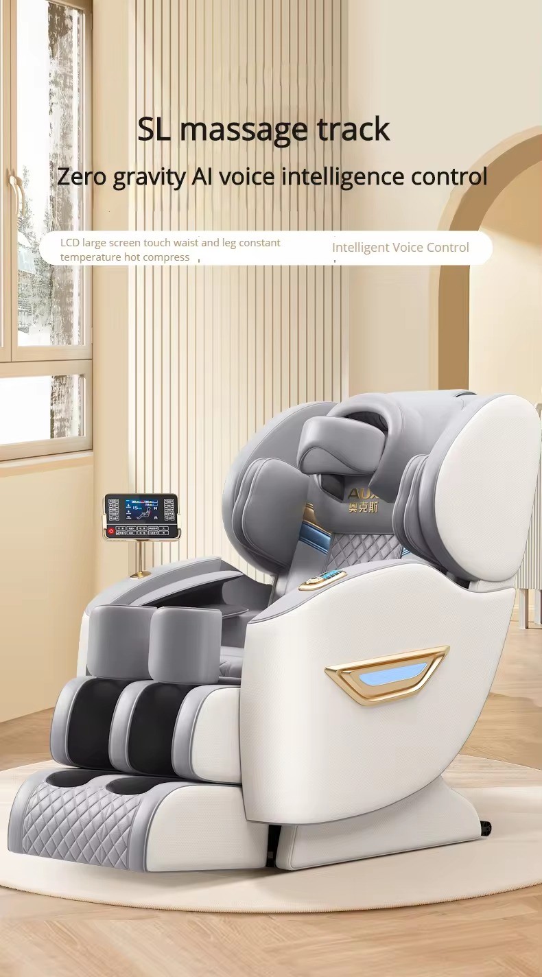 China best 0 gravity electric 3d 4d sl track salon massage chair bed full body 2022