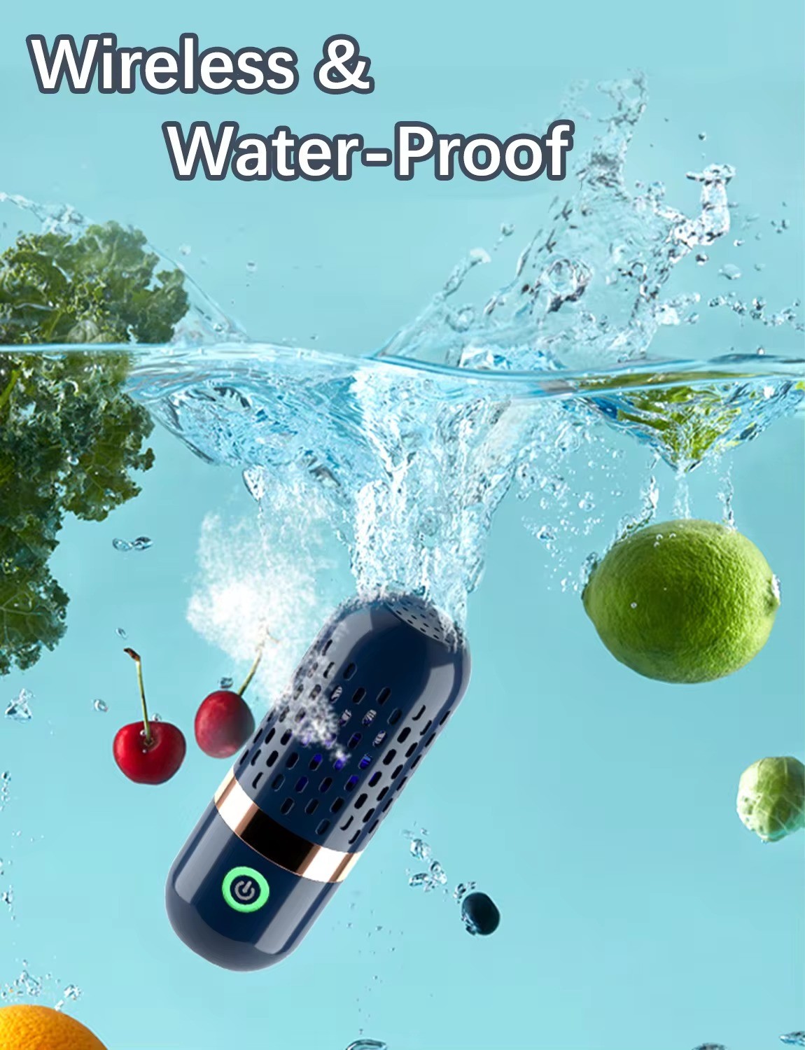 Mini Usb Multifunctional Kitchen Utensils Tools Fruit Vegetable Cleaning Machine Portable Ultrasonic Washing Machine Cleaner