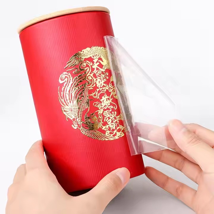 Anti-Water Brand Promotion UV Transfer Metal Stickers Custom For Packaging & Decoration