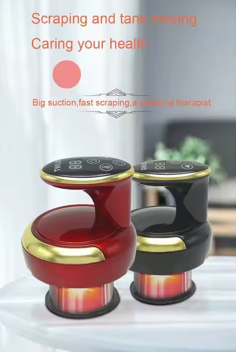 Jinboyang Smart Electric Set Anti Cellulite Vacuum Cupping Therapy Massager Guasha Hijama Cups Massage Tools