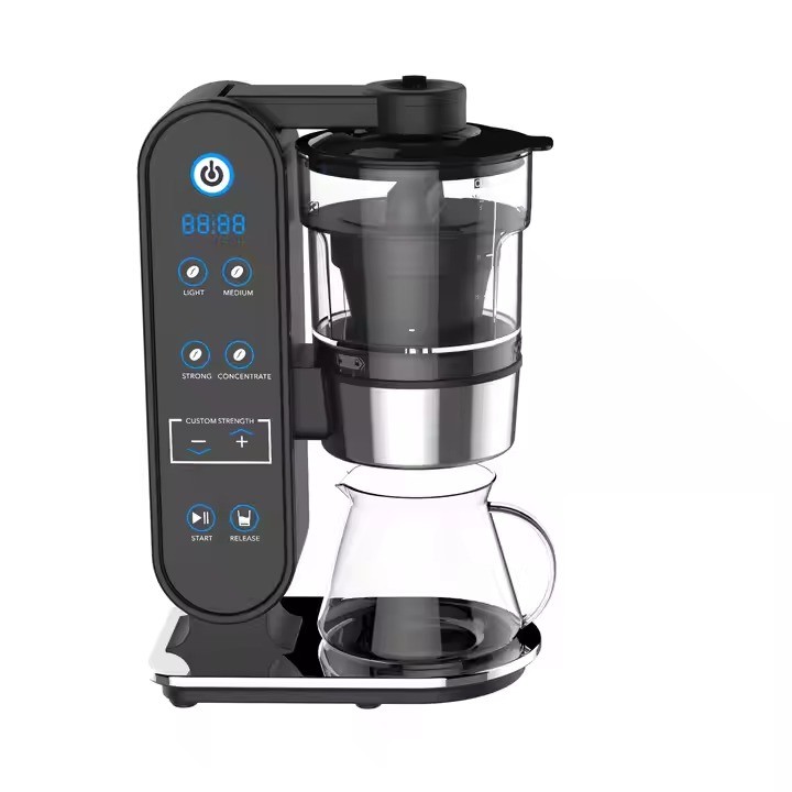 Electric Vacuum Cold Brew Coffee Maker Machine Eco-friendly Shiny 20 Cappuccino Machine Rohs 120 2024 New Professional China
