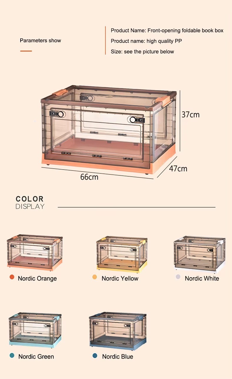 Sales china factory price 120L large plastic storage box outdoor travel plastic folding storage boxes
