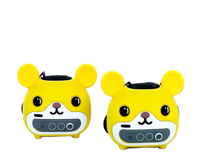 Cartoon Cute Yellow Fat Mouse Kids Speaker Portable Wireless Bluetooth Speaker Christmas Gift FM TWS IP65 3W Speaker Loudspeaker
